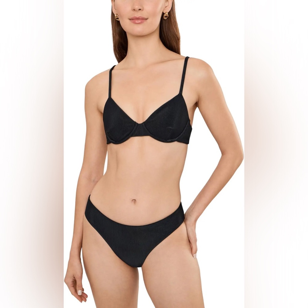 Beach Riot Black Bikini set!!